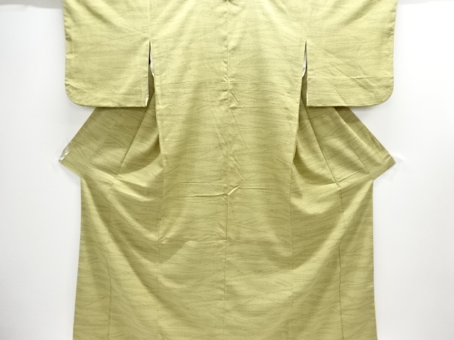 線描き模様織り出し本塩沢着物